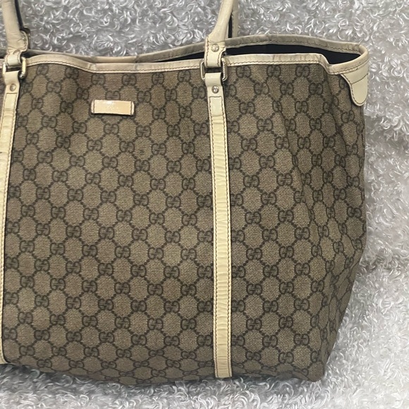 GUCCI GG Plus Monogram Medium Joy Tote Off White - Picture 2 of 16